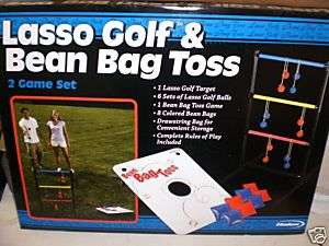 Halex Lasso Golf & Bean bag Toss Game NIB  