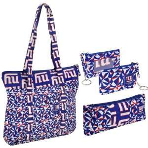   Team Beans New York Giants Fabric Bag 3 Piece Set
