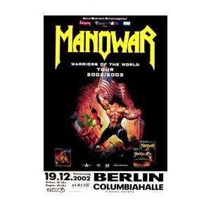 MANOWAR Warriors of The World Tour   Berlin 19th December 2002 Music 