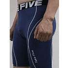 Take Five Mens Compression 034 Sports Pants Navy   M