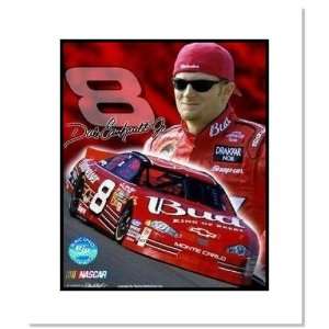 Dale Earnhardt Jr NASCAR Auto Racing Double Matted  Sports 