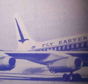 Vintage EAL Eastern Airlines Airplanes 1961  