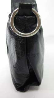 GIANNI CHIARINI Black Leather Shoulderbag Handbag  