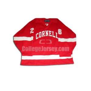  Game Used Cornell Big Red Jersey