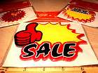   OF 30 NEW STORE SALE DISPLAY PRICE PRICING SIGNS/TAGS RETAIL SUPPLIES