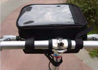 New Bike Bicycle Cycling Handlebar Bag Front Tube Pannier Rack Bag 