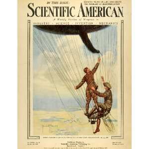  1920 Cover Scientific American Magazine Naval Contestant 