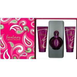 Britney Spears Gift Set 3pcs 3.3 Fl.oz. Eau De Parfum Spray + 3.3 
