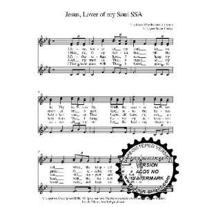  Jesus Lover of my soul 50 copies A capella SSA Choral 