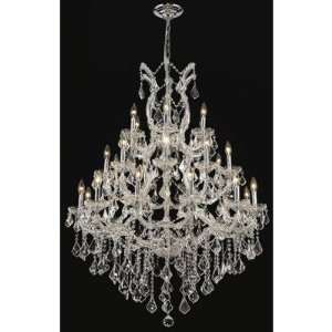Maria Theresa 28 Light Chandelier Finish / Crystal Color / Crystal 