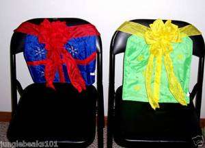 CHRISTMAS PRESENT Chair Covers decorations holiday  