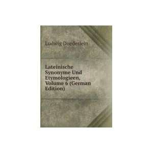  Lateinische Synonyme Und Etymologieen V (9785875629860 