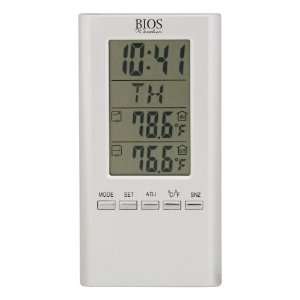 Thermor Bios Indoor/Outdoor Wired Digital Thermometer (White, 4.25 