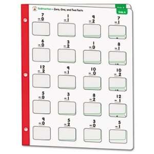   Math Windows, SUbtraction, Five Write On/Wipe Away Cards Electronics