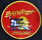 NBC BAYWATCH BAY WATCH LA LIFEGUARD SWIM SUIT 4 PATCH