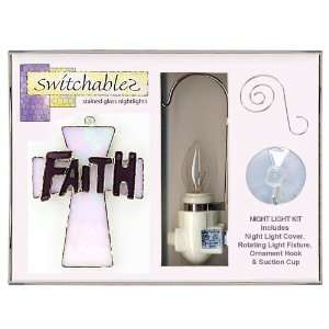   SW170K   Faith Cross   Stained Glass Night Light Kit 
