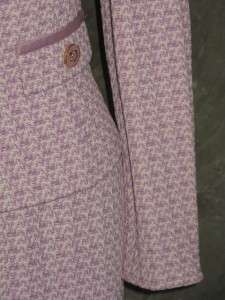 St John collection knit jacket skirt suit size 2 4  