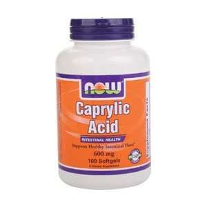  Caprylic Acid 100 SGELS by Now Foods Health & Personal 