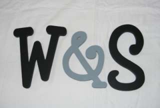 Personalized wooden wall letters baby nursery wood  