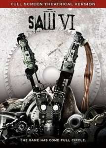 Saw VI DVD, 2010, 2 Disc Set, P& Rated  