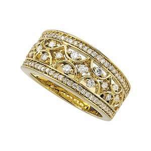  65018 14K Yellow Gold 5/8 Ct Tw Diamond Ring Jewelry