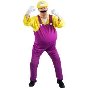 Lets Party By Rubies Costumes Super Mario Bros.   Wario Adult Costume 