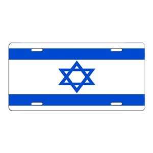  Israel Flag License Plate 