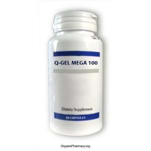  Q Gel Mega 100 by Kordial Nutrients (30 Capsules) Health 