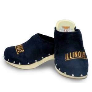  Illinois Fighting Illini Womens Spirit Kicks/Clogs Size 10 