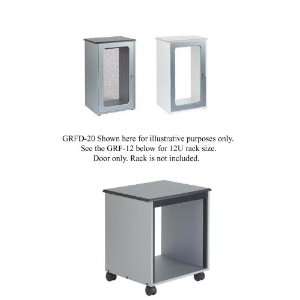  Raxxess Perforated Steel Or Plexiglas Door for the 12U GRF 