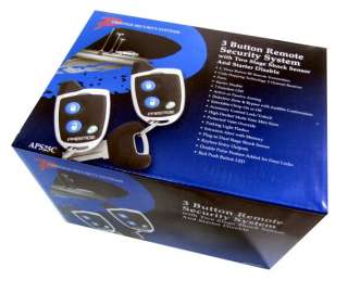   AUDIOVOX PRESTIGE APS25C Remote Car Alarm System 044476071096  