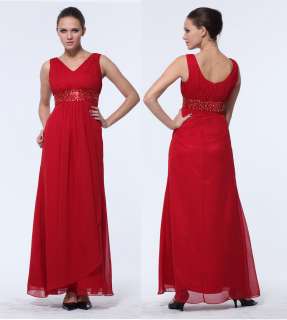 Bridesmaid 9 colors prom wedding formal evening gown dress AU 8 20 