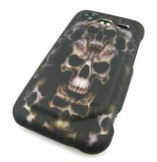 TRIBAL SKULL HARD CASE HTC DROID INCREDIBLE 2 ACCESSORY  