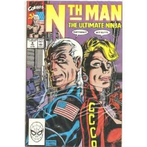  Nth Man (The Ultimate Ninja ) # 9 February 1990 Marvel 