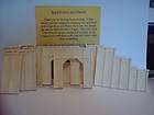 SCALE 10 Pc TIMBER TUNNEL SET