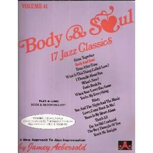  Body & Soul 17 Jazz Classics (Volume 41) (Book & 2CDs 