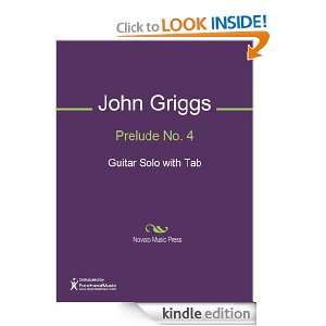 Prelude No. 4 Sheet Music John Griggs, Carlos Barbosa Lima  