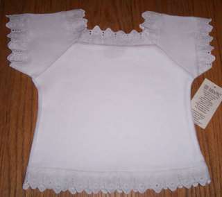 Lace Baby Top T Shirt Peasant Blouse 6pc Wholesale LOT  