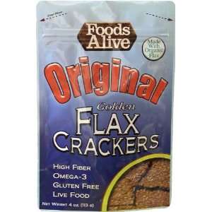   Original Organic Flax Crackers  Grocery & Gourmet Food