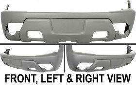 Raw   textured New Bumper Cover Chevy Avalanche Chevrolet 1500 Car 