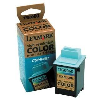 COMPATIBLE Lexmark 60 Ink Cartridge (Lexmark 17G0060). High Resolution 