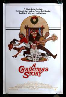 CHRISTMAS STORY * CINEMASTERPIECERS 40x60 ORIGINAL MOVIE POSTER C8 
