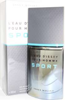 EAU D ISSEY POUR HOMME SPORT BY ISSEY MIYAKE 3.4 OZ EDT SPRAY FOR 