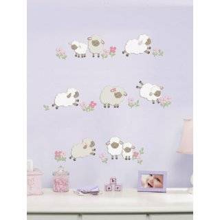  Platin Art Wall Decals Deco Sticker, Counting Sheep