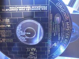 Pink Floyd The Wall   MFSL Ultradisc 24kt Gold plated 2 CD Set  