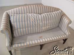 3440B KITTINGER Federal Style Mahogany Loveseat Small Sofa  