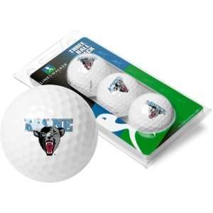  Maine Black Bears NCAA 3 Golf Ball Sleeve Pack Sports 