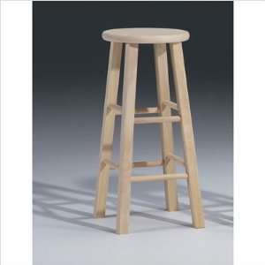  International Concepts 30 Round Top Stool 1S 530 