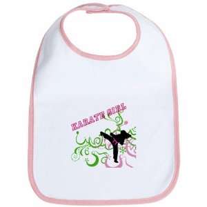  Karate Girl Bib