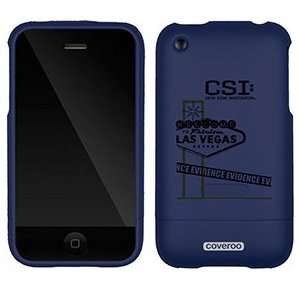  CSI Las Vegas Sign on AT&T iPhone 3G/3GS Case by Coveroo 